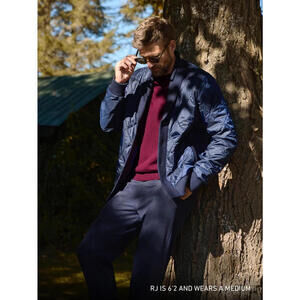 Greyson Rhineback Sport SOFT Pants Small Navy Blue